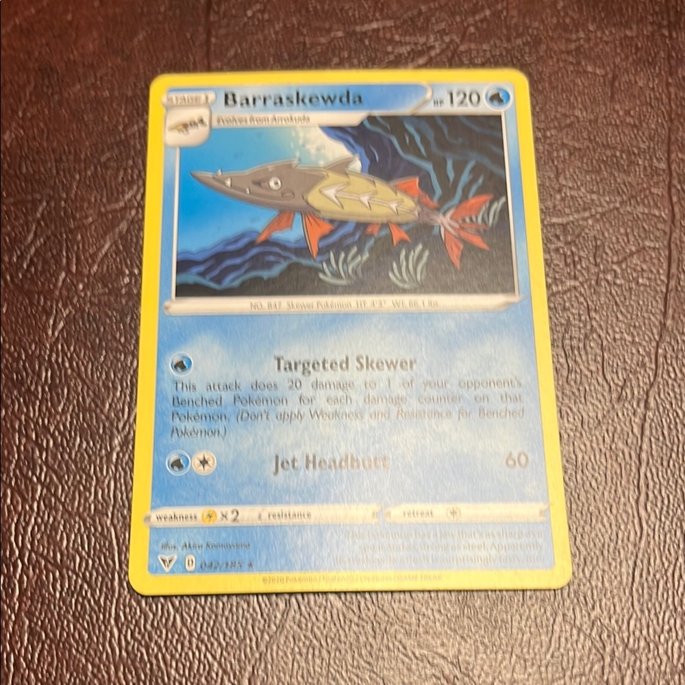 Pokemon Blue and Yellow Card Game